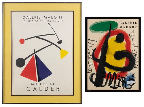 JOAN MIRO AND ALEXANDER CALDER