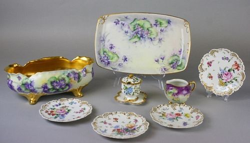 GROUPING OF GERMAN AND AUSTRIAN PORCELAINJ.