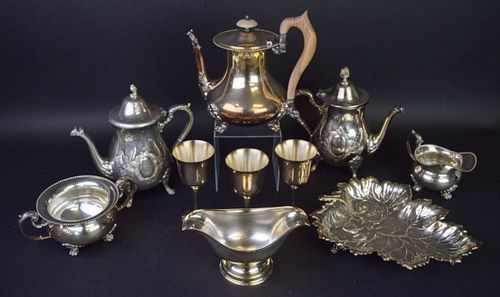 SILVERPLATE GROUPING10 pieces of 3702c2