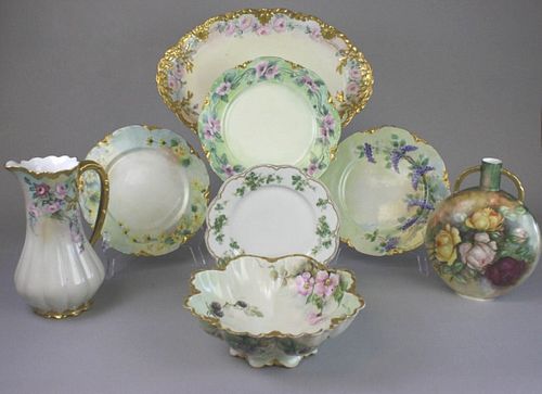 HAVILAND LIMOGES HAND PAINTED PORCELAIN