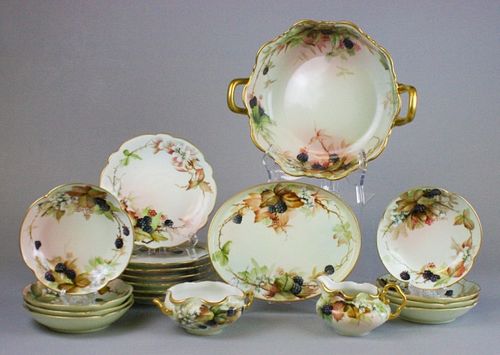 19 PIECE TRESSEMANES & VOGT LIMOGES