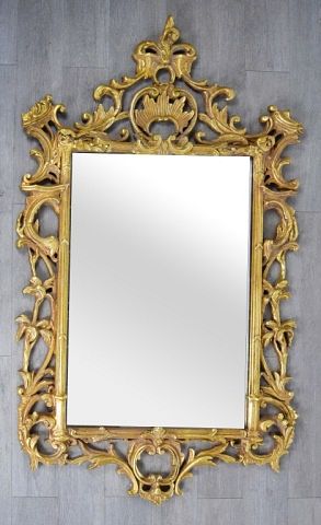 DECORATIVE ARTS INC CARVED GILTWOOD 3702fc