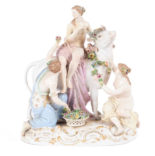 MEISSEN PORCELAIN FIGURE GROUPMEISSEN 370390