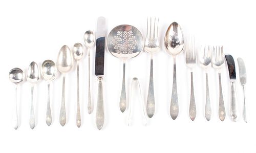 TIFFANY STERLING FLATWARE SERVICE