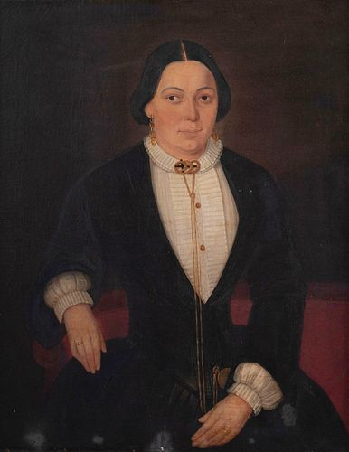 PORTRAIT OF A LADY (AMERICAN SCHOOL,