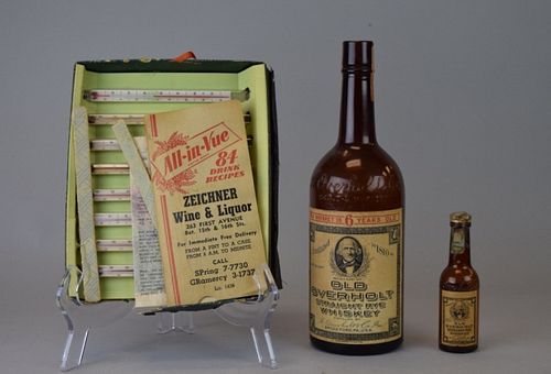 VINTAGE ALCOHOL ADVERTISING ITEMSSet 370458