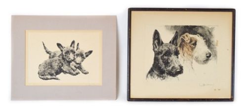 2 KURT MEYER-EBERHARDT ETCHINGS