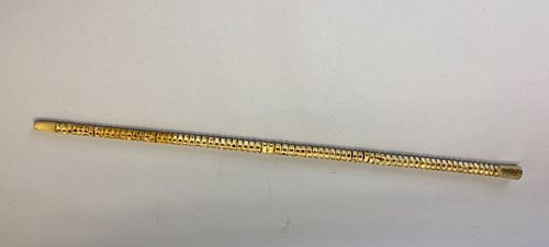 SHARK SPINE CANE WITH 14 KARAT 3704cc