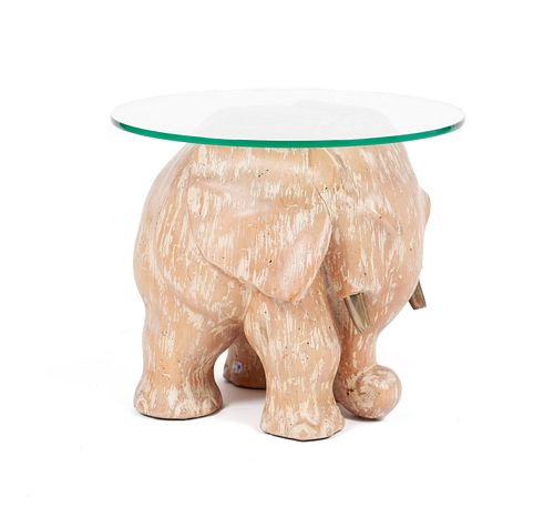 ELEPHANT FORM SIDE TABLEELEPHANT 3705b8