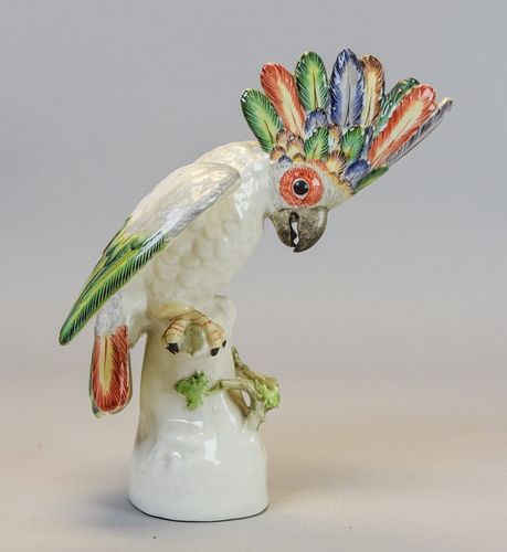 NYMPHENBURG PORCELAIN COCKATOO 370631