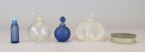 GROUPING OF LALIQUE PERFUMES &