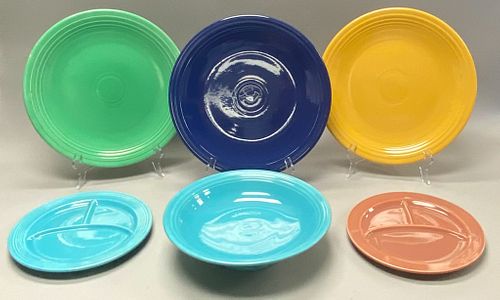 6 FIESTAWARE SERVING PLATTERSThree 14