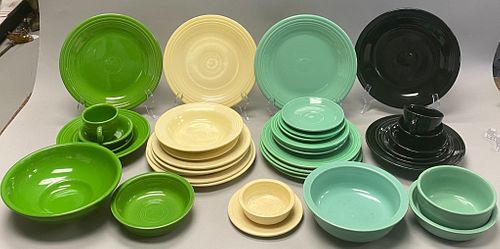 38 PIECES FIESTAWARE INCLUDING 3706d7