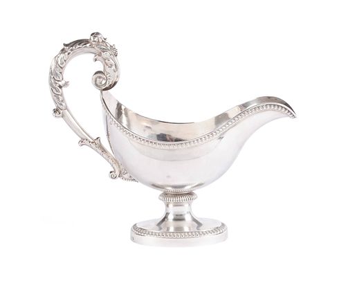 FRENCH SILVER SAUCE BOATFRENCH SILVER