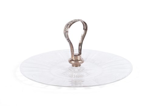 HAWKES CRYSTAL HORS D OEUVRES PLATTERHAWKES 3707ee