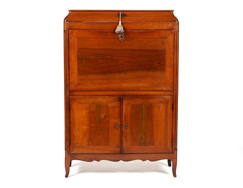 LOUIS XVI WALNUT SECRETAIRE A ABATTANTLOUIS 370806