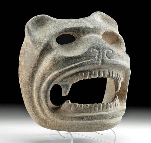 RARE OLMEC / MAYA STONE JAGUAR