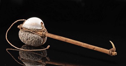 19TH C. HAWAIIAN BONE, STONE, & SHELL