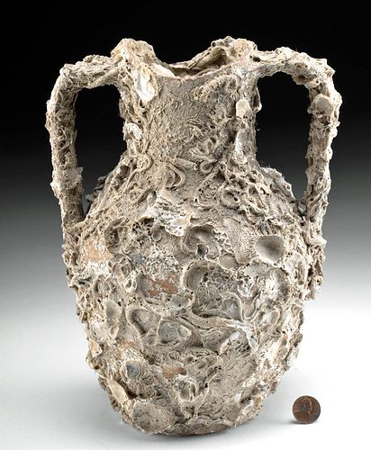 ROMAN POTTERY TRANSPORT AMPHORA