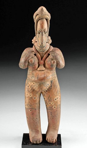 JALISCO POTTERY NUDE PREGNANT FEMALE,