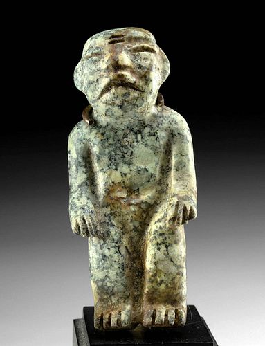 NEAR MINIATURE OLMEC STANDING FIGUREPre Columbian  3708ea