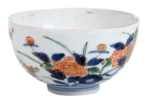 JAPANESE FOOTED BOWL WITH PEONY 370925