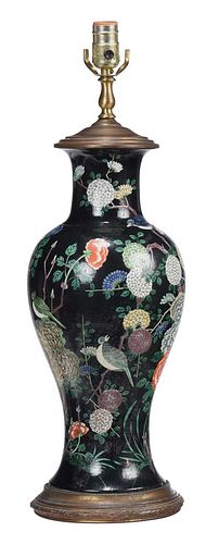 CHINESE FAMILLE NOIRE PORCELAIN 370936