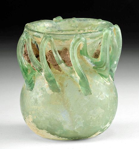 PUBLISHED / EXHIBITED ROMAN GLASS JAR