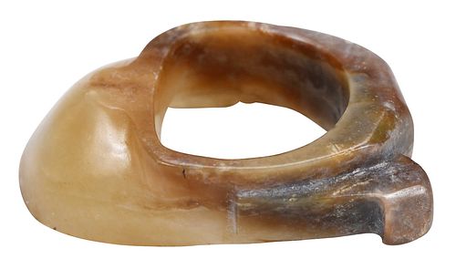 CHINESE ARCHER'S THUMB RING IN