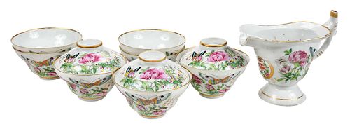 EIGHT CHINESE FAMILLE ROSE PORCELAIN 370a03