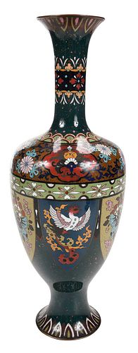 JAPANESE CLOISONNE BUTTERFLY AND 370a60