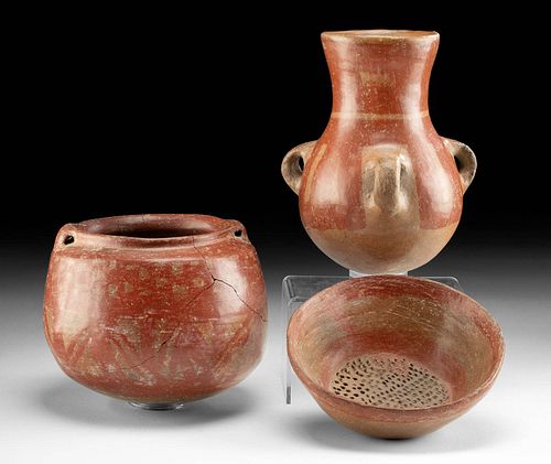 MICHOACAN POTTERY VESSELS GRATER 370ade