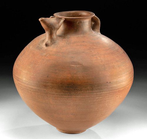 HUGE ANCIENT AMLASH POTTERY PITCHER 370b1d