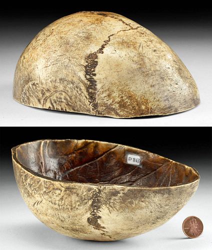 19TH C. TIBETAN RITUAL CUP / KAPALA