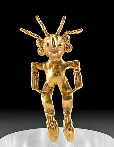 CHIRIQUI GOLD SHAMAN LORD PENDANT**First