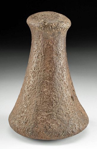 FINE 16TH C. HAWAIIAN STONE POI