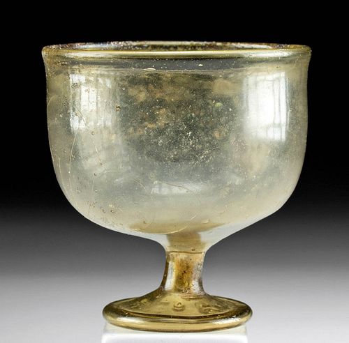 ROMAN GLASS STEMMED GOBLET, EX-CHRISTIE'SRoman,