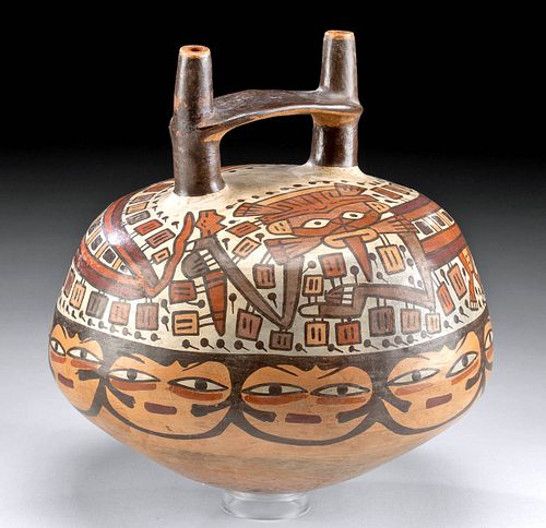 NAZCA POLYCHROME VESSEL MYTHICAL