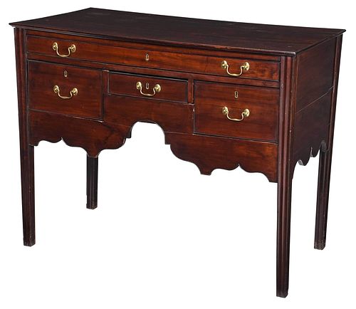 UNUSUAL AMERICAN CHIPPENDALE CHERRY 370ca8