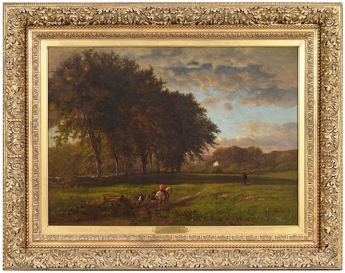 GEORGE INNESS American 1824 1894 Homeward 370d01