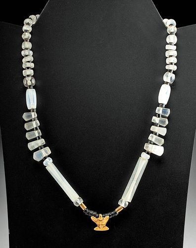 WEARABLE NECKLACE W/ TAIRONA QUARTZ