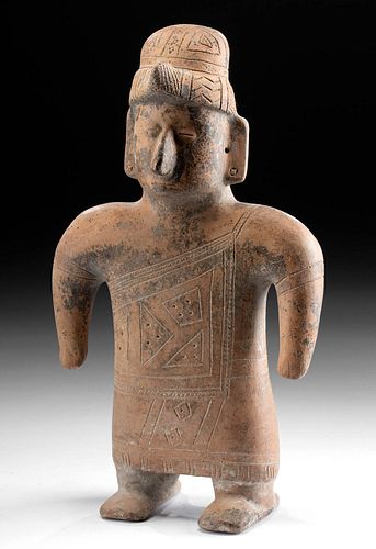 COLIMA POTTERY STANDING SHAMAN 370e21