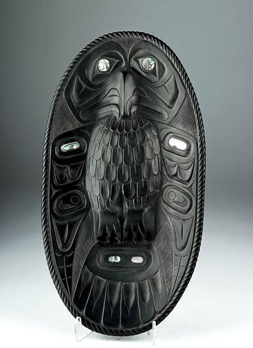 20TH C NORTHWEST COAST ARGILLITE 370e42