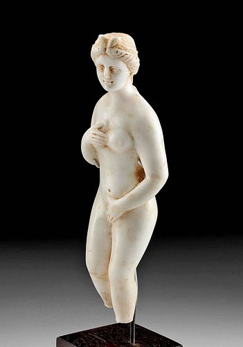 SPLENDID ROMAN MARBLE STATUETTE NUDE