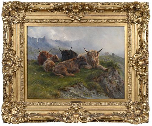 ROSA BONHEUR(French, 1822-1899)

Cattle