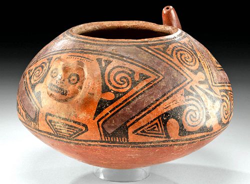 PANAMANIAN COCLE POLYCHROME EFFIGY 370f46