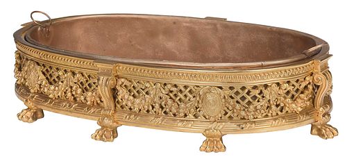 NEOCLASSICAL GILT BRONZE TABLETOP 370f55