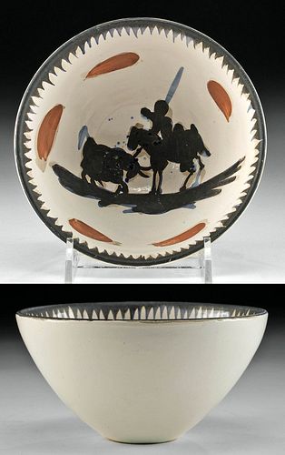 PICASSO CERAMIC BOWL - "PICADOR"