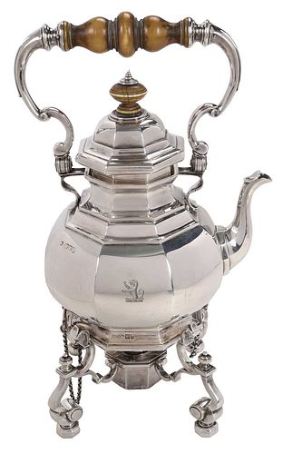 ENGLISH SILVER HOT WATER KETTLE  371033