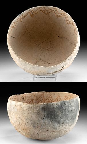 HOHOKAM RED-ON-BUFF HEMISPHERICAL